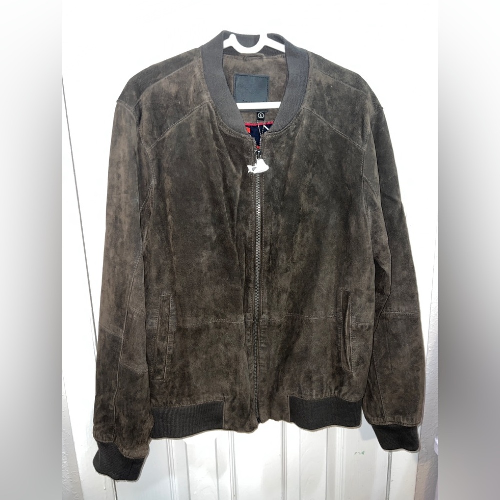 Blank Nyc Suede Bomber Jacket mens